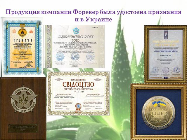 Сертификаты Украины